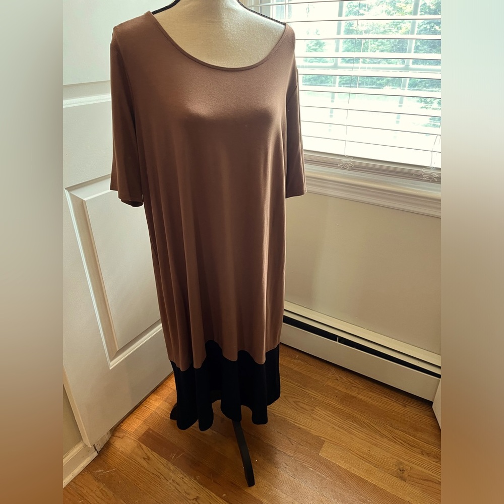 JJill elbow sleeve midi dress